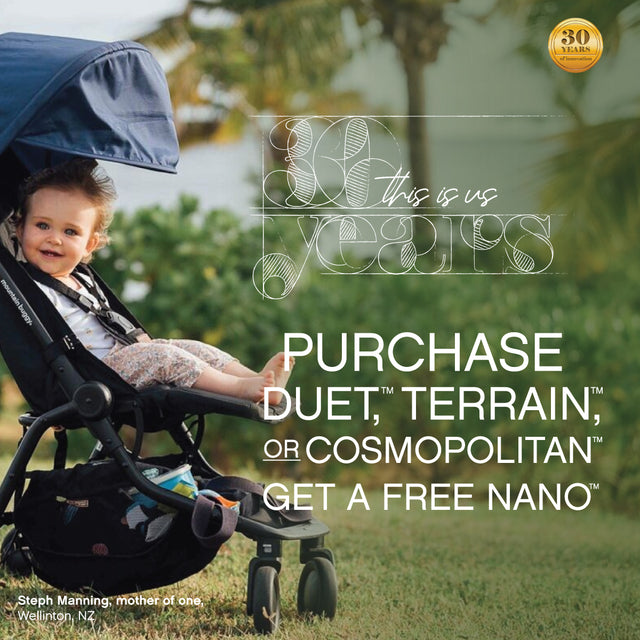 terrain™ active stroller with nano™