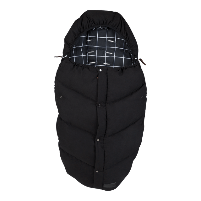 Mountain Buggy luxury down sleeping bag in colour grid_grid