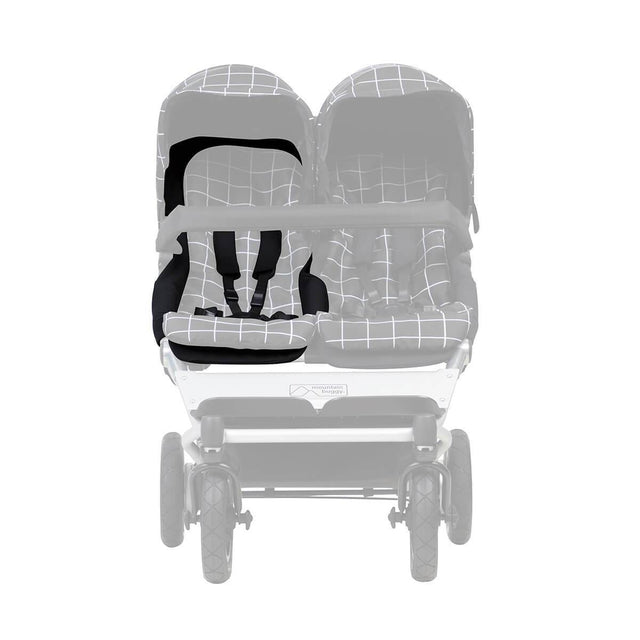 Mountain Buggy duet 2.5 sunhood ghosted_black
