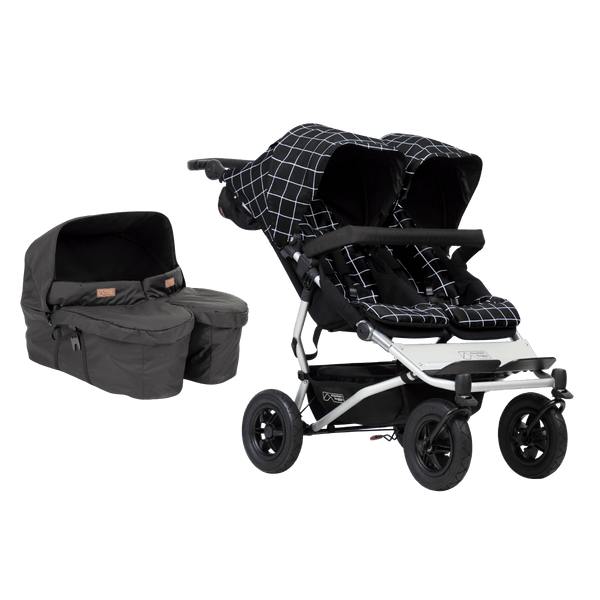 Mountain buggy duo twin carrycot hot sale