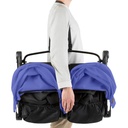 Mountain Buggy nano duo double lightweight buggy with shoulder strap in colour nautical blue_nautical blue