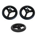 urban jungle, terrain and +one 12 inch aerotech wheel set (x3)